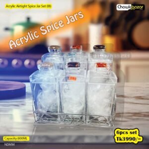 Acrylic Airtight Spice Jar Set (IB)
