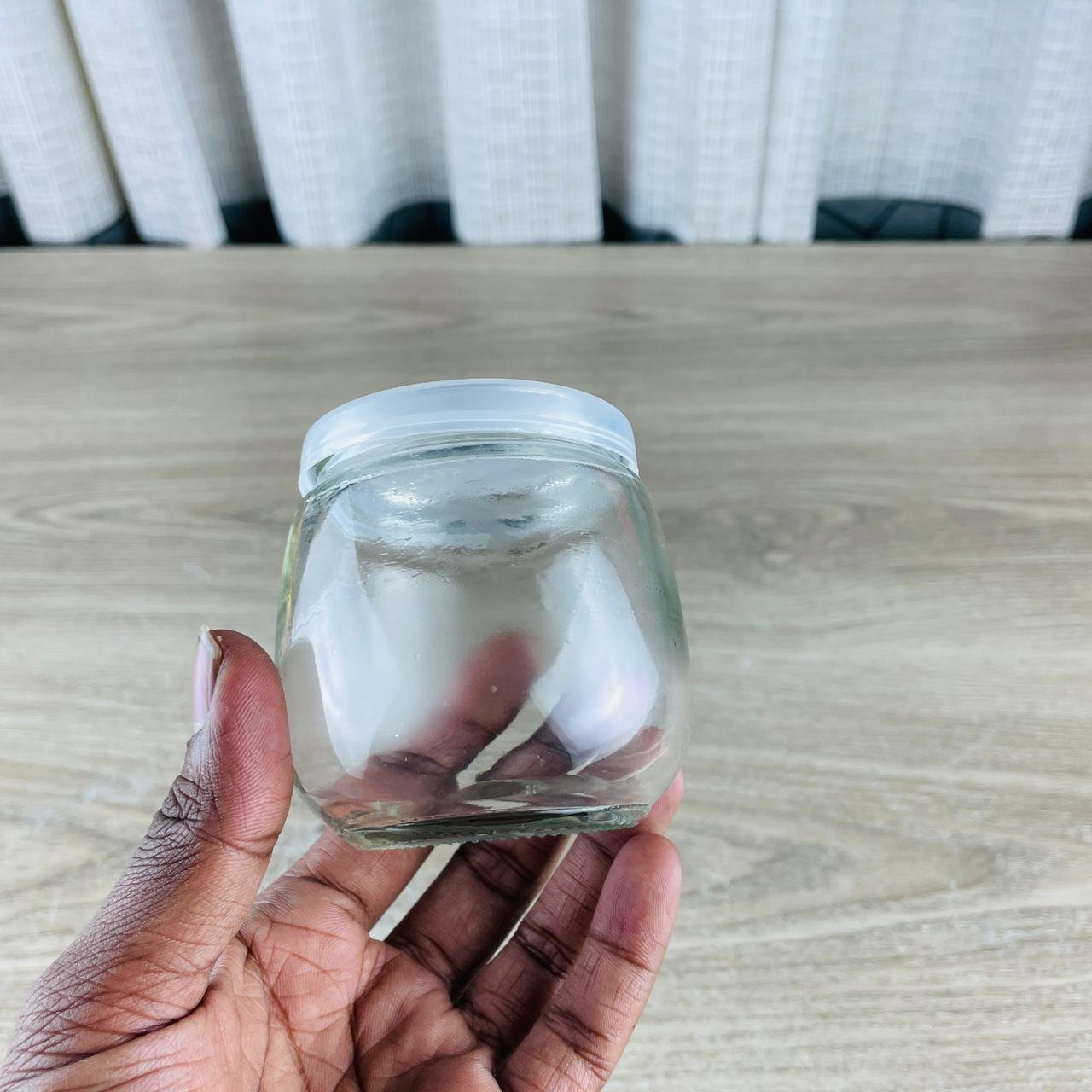Glass Pudding Jar Capacity 200ML Hight 3x3 Inch 180TK 450TK Sell 1