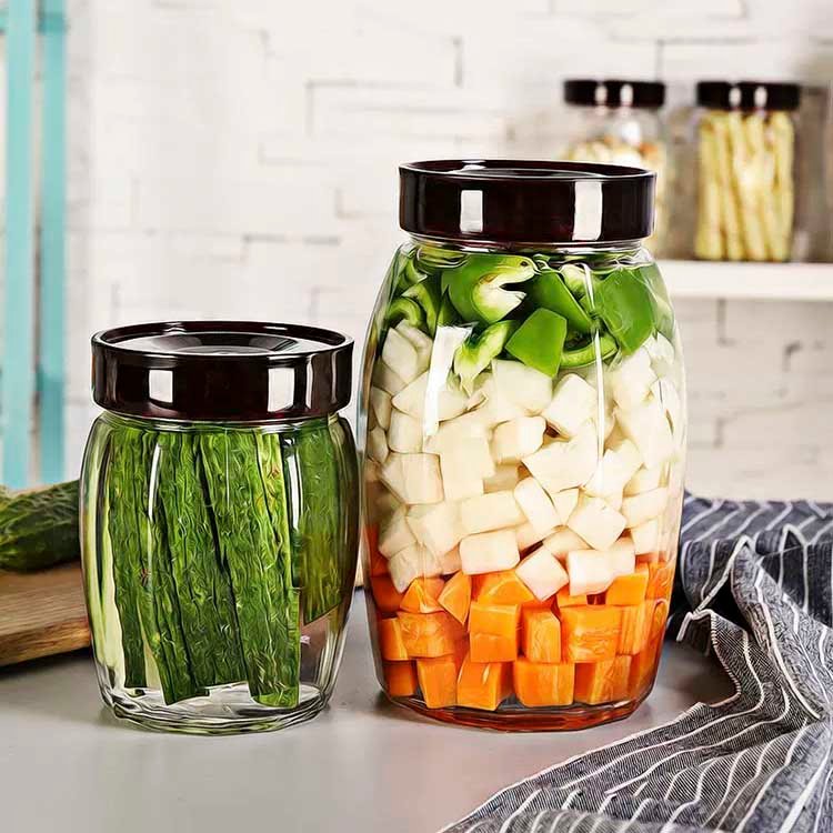 2.5 Liter Glass Jar Hight 10