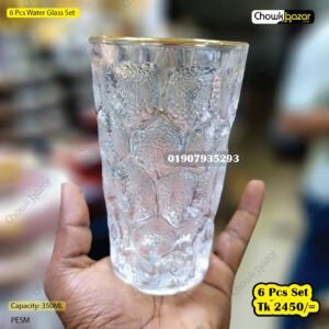 6 Pcs Water Glass Set