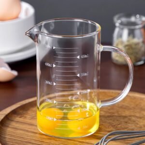Borosilicate Glass Measuring Cup With Scale