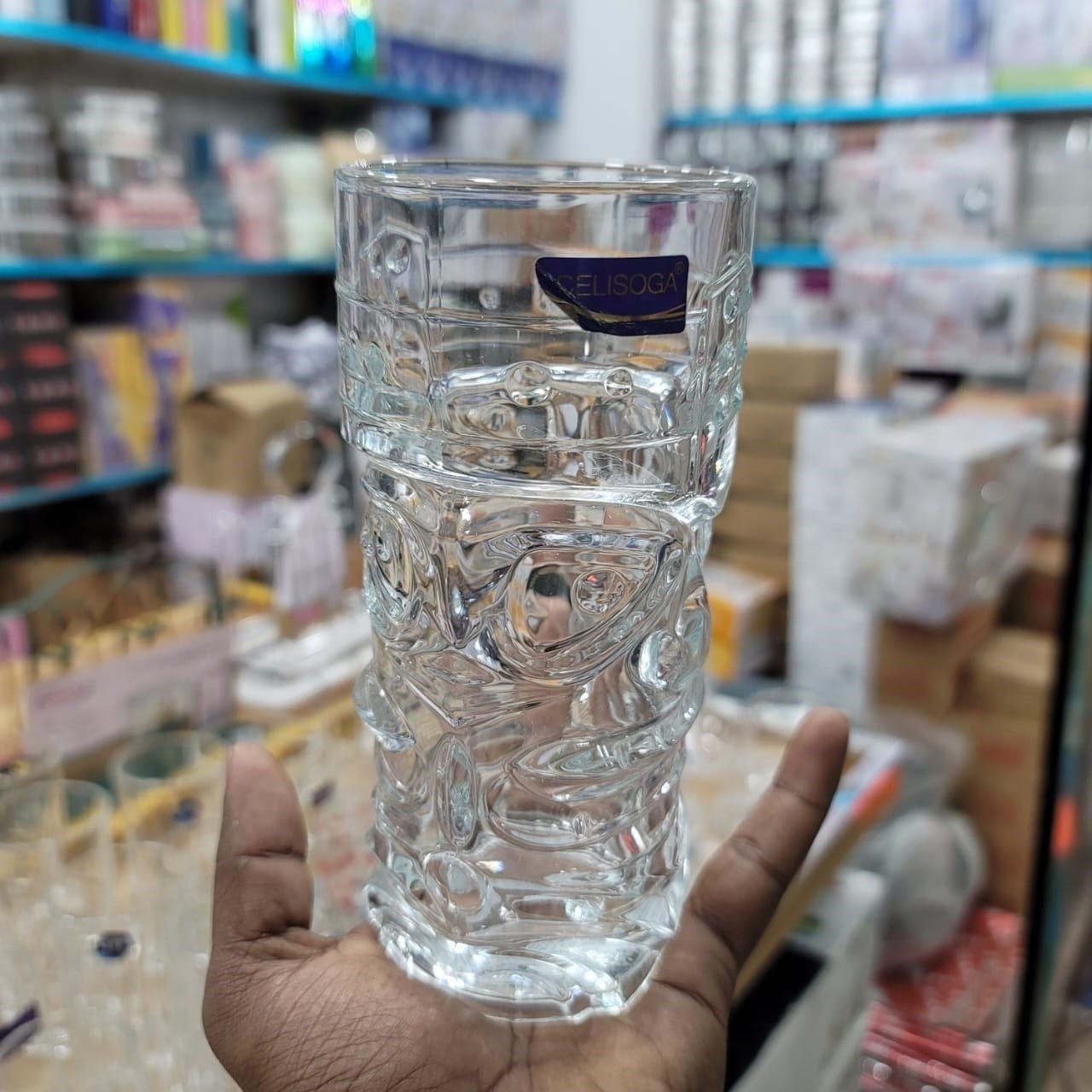 Delisoga Drinking Water Glass 410ML 900TK