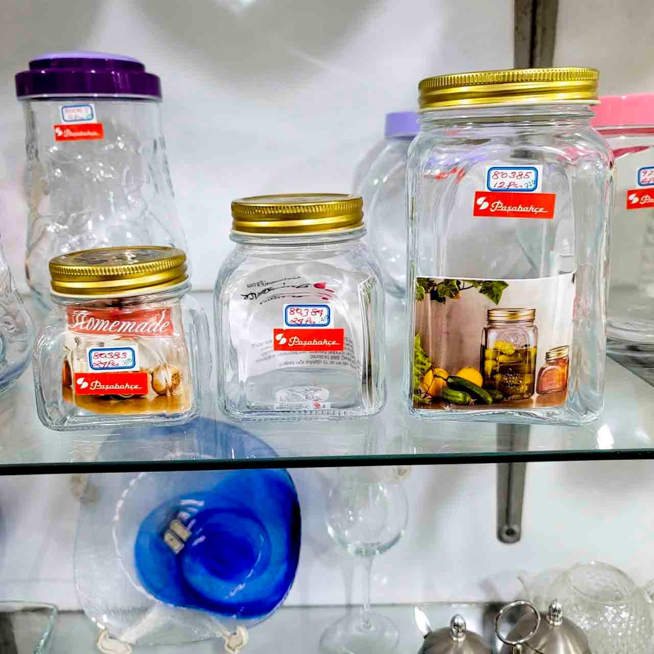 Glass Jar With Matal Lid 310tk 410tk 720tk