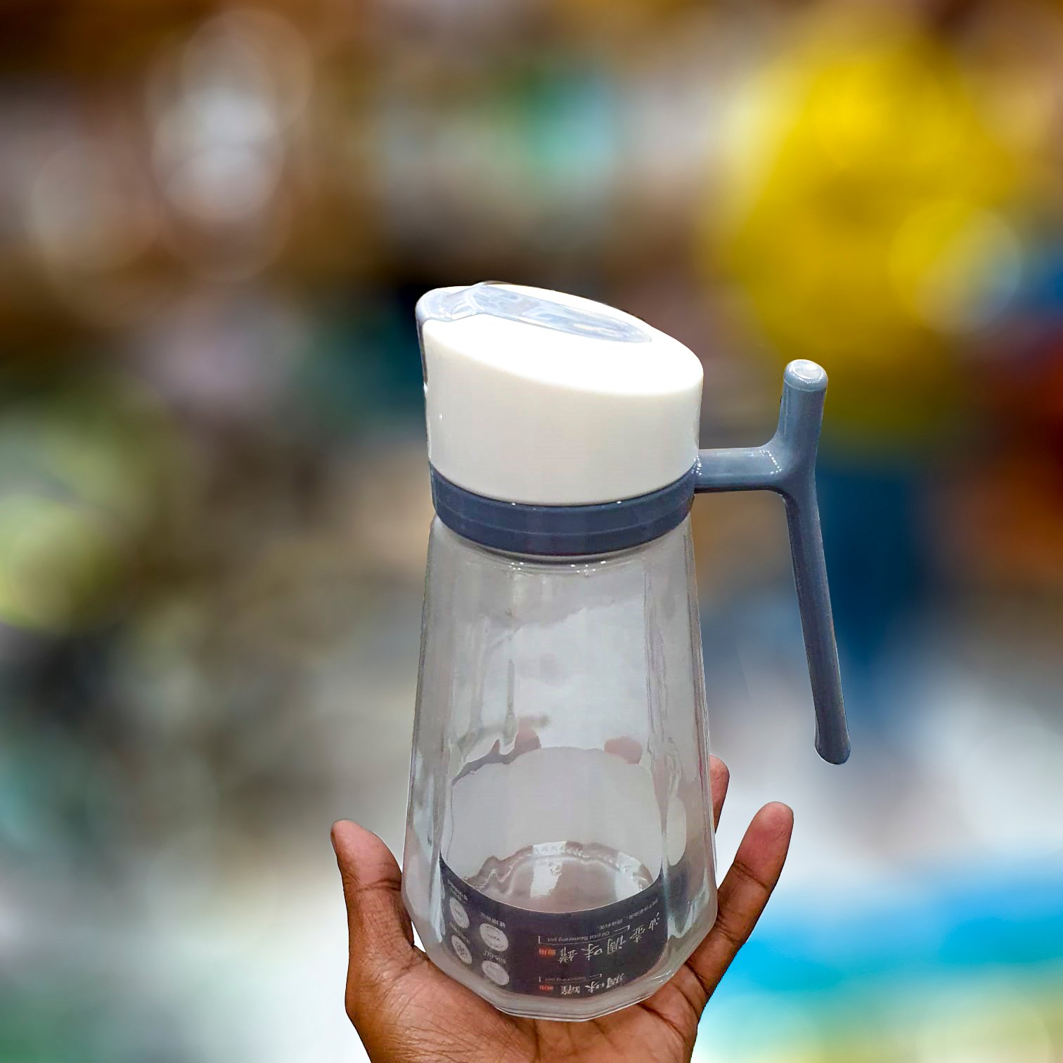 600ML Glass oil Pot 375tk E2