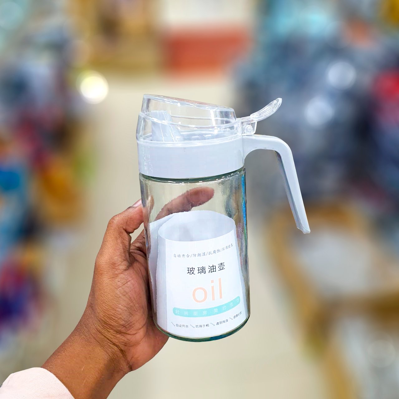 Glass Oilpot (AJM) 450ML 350TK E