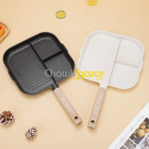 3 in 1 Granite coating grill pan Square