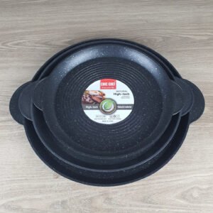Granite coating 2 in 1 grill pan and tawa (00234)