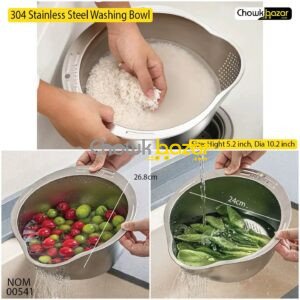 304 Stainless Steel Washing Bowl 00541