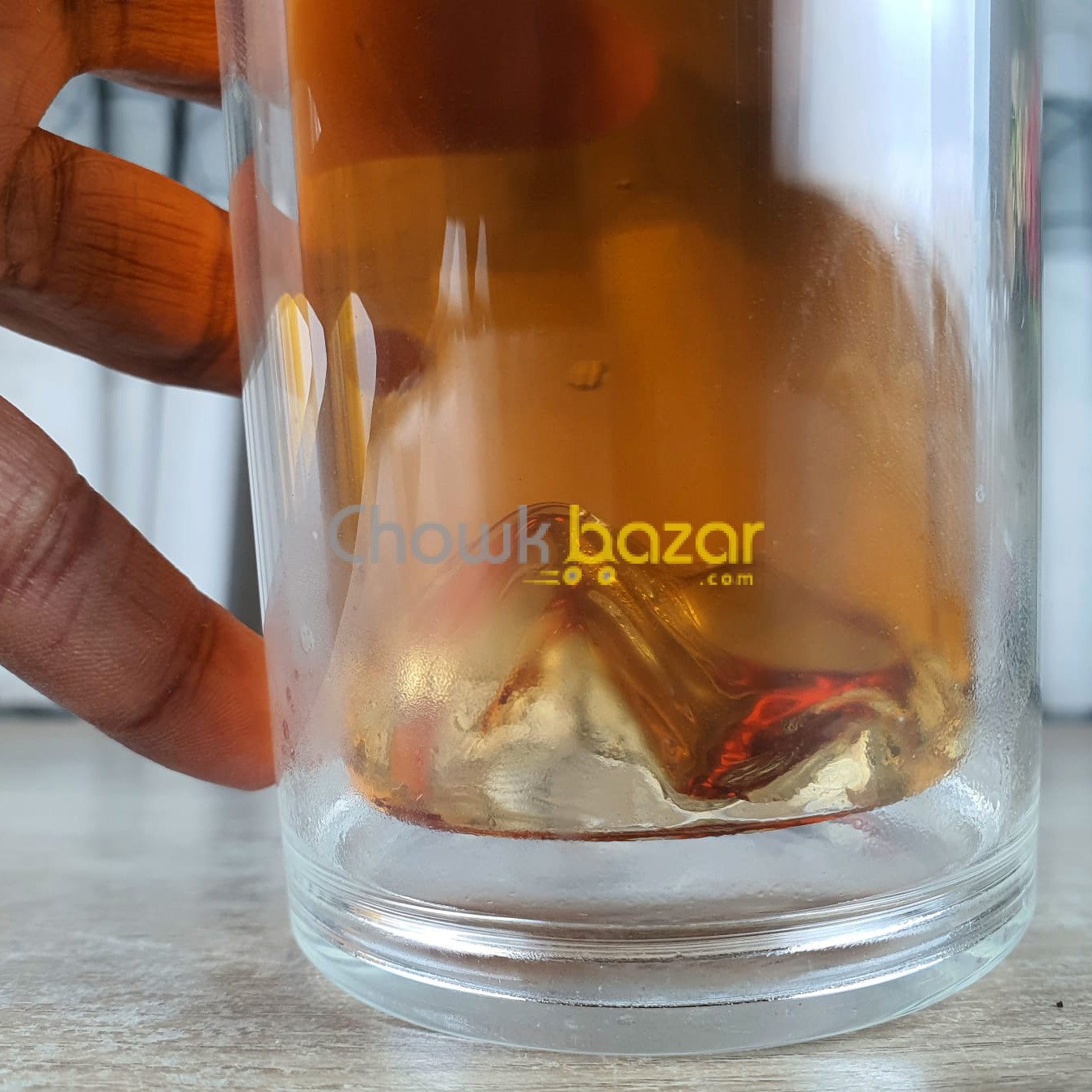 Borosilicate Flask with Mirror Lid 00533''