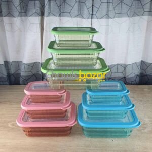 3pcs Acrylic Airtight Bati Set Msh 00743