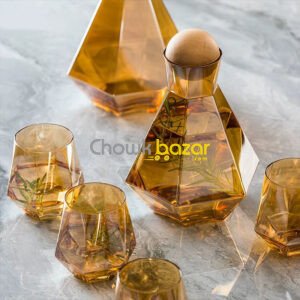 7pcs Diamond cut jug set 00649