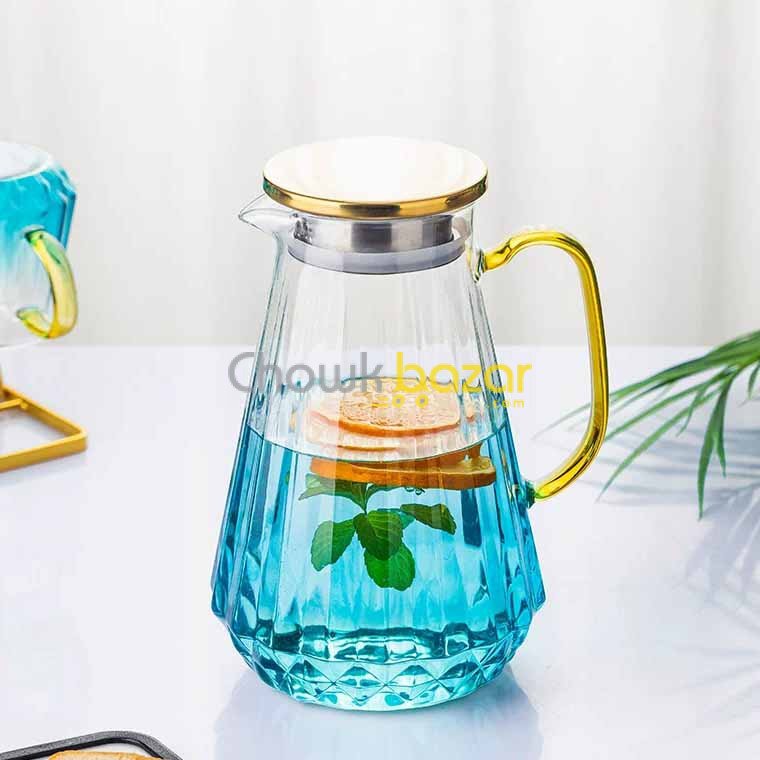 Diamond Cut Step Design Jug -SGR 00776 (3)