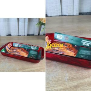 Red Rectangular Serving Dish (ISW)