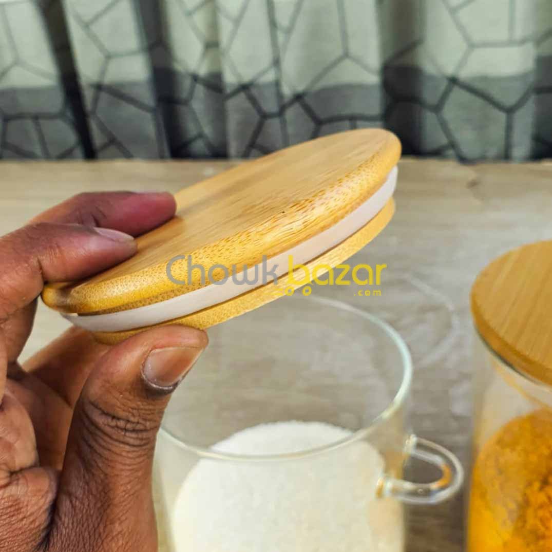 3pcs Airtight Jar set With Spoon - AH 00844 (2)